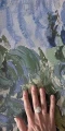 Fragment tapety z reprodukcją obrazu van Gogha dla ściany o wysokości 290 cm struktura Piasek