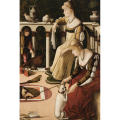 Tapeta z reprodukcją renesansowego obrazu Vittore Carpaccio Weneckie damy