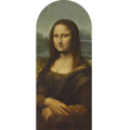 Samoprzylepna tapeta portal Mona Lisa Leonardo da Vinci