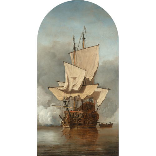 tapeta-portal-110-statek-na-morzu -van-de-velde-1680.png