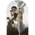 Samoprzylepna tapeta portal z reprodukcją obrazu Bouguereau