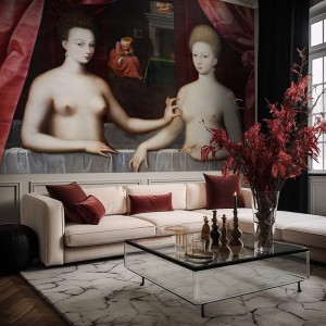 Tapeta na wymiar - Gabrielle i jedna z jej sióstr