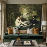 Tapeta na wymiar - Śniadanie na trawie