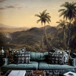 Tapeta na wymiar - Egzotyczny pejzaż