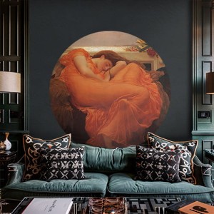 Tapeta koło - Flaming June