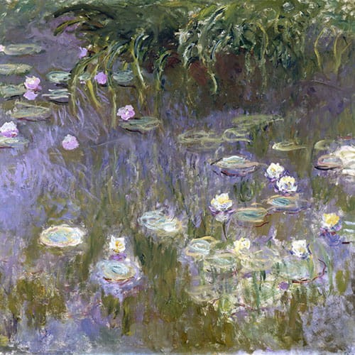 tapeta-scienna-z-obrazem-lilie-wodne-claude-monet-artemania.jpg