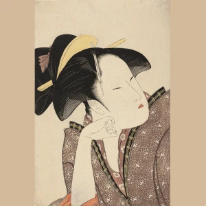 Tapeta na wymiar - Utamaro, portret kobiety