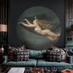 Tapeta koło - Bogini nocy