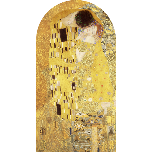 Artystyczna tapeta portal z obrazem Klimta Pocałunek