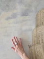 Jakość tapety z reprodukcją Bruegela w wydruku dla ściany 260 cm